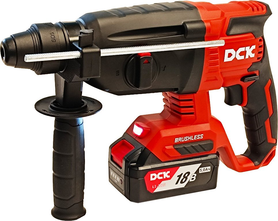 

Перфоратор DCK KDZC04-24 Type FK (с 2-мя АКБ, кейс)