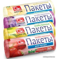 Пакеты для мусора Grifon 101-0202 ароматизированные МИКС 30 л (20 шт, в ассортименте)