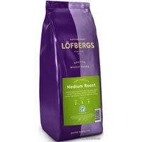 Кофе Lofbergs Medium Roast в зернах 1000 г