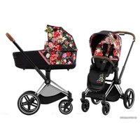 Универсальная коляска Cybex Priam IV (2 в 1, Springblossom Dark)