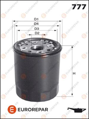 

Масляный фильтр Eurorepar E149151