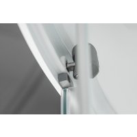 Душевая кабина Saniteco SNT-84 90х90 (серый/прозрачное стекло)