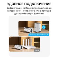IP-камера Baseus S1 Outdoor 2K Solar Security Camera
