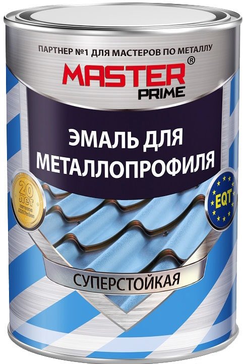 

Грунт-эмаль Master Prime Для металлопрофиля и сендвич-панелей 0.9 л (RAL8017 шоколадно-коричневый)