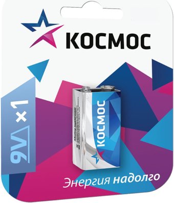 Батарейка КОСМОС KOC6LR61MAX1BL (1 шт)