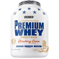 Протеин сывороточный (изолят) Weider Premium Whey (клубника/крем, 2.3 кг)