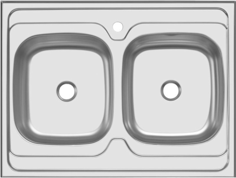 

Кухонная мойка Ukinox Стандарт STM800.600 20--6C 3C
