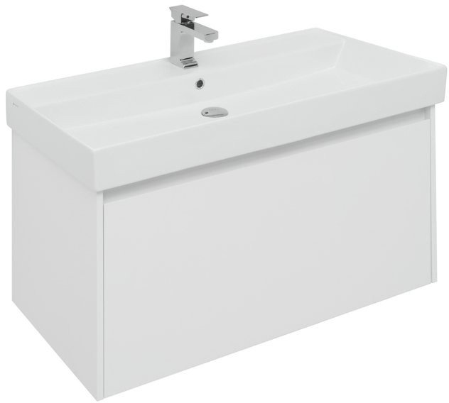 

Aquanet Тумба под умывальник Nova Lite 100 242580 (с ящиком)