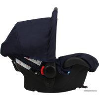 Универсальная коляска Alis Alvaro F (3 в 1, Al 07 темно-синий/белая кожа)