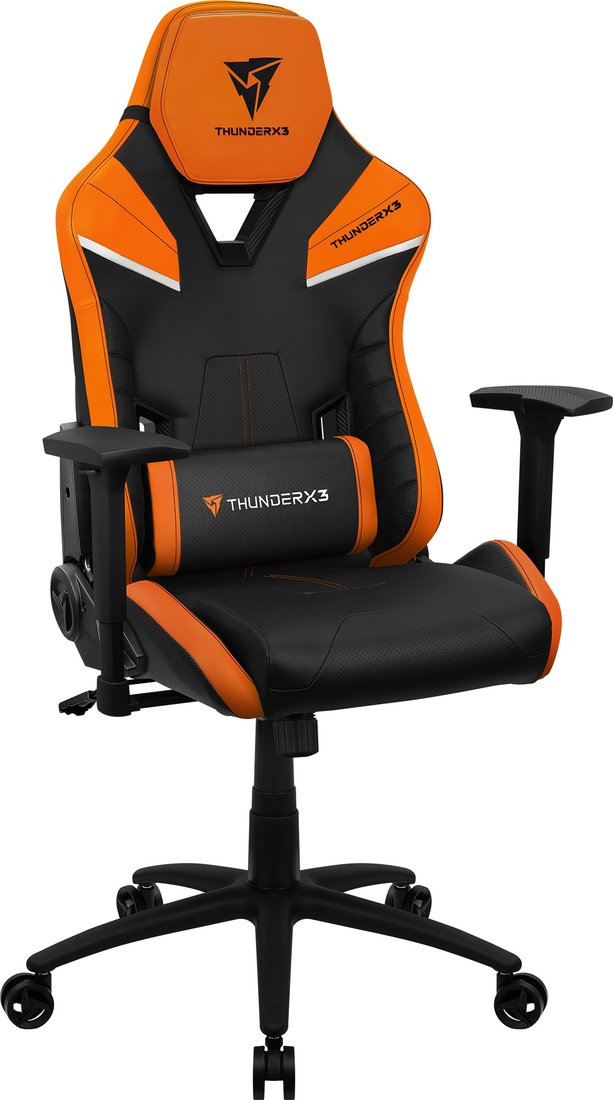 

Игровое (геймерское) кресло ThunderX3 TC5 Tiger Orange (черный/оранжевый)