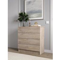 Комод Горизонт Нео 760 4 ящика (дуб эндгрейн)
