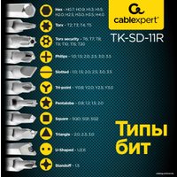 Набор отвертка с битами Cablexpert TK-SD-11R (50 предметов)