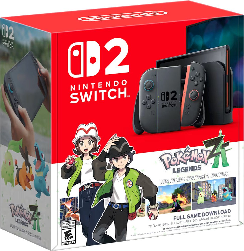 Игровая приставка Nintendo Switch 2 (Pokemon Legends: Z-A Bundle)