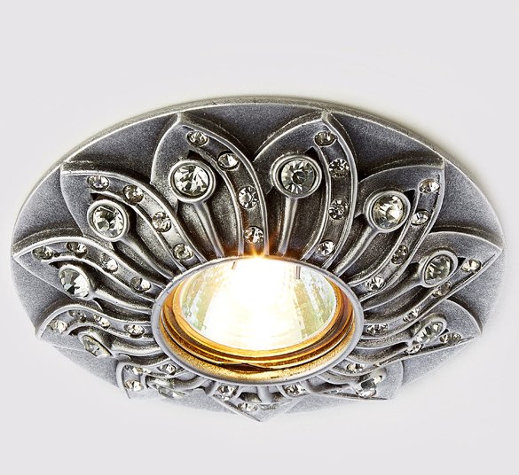 

Точечный светильник Ambrella light D4455 SL (серебро)