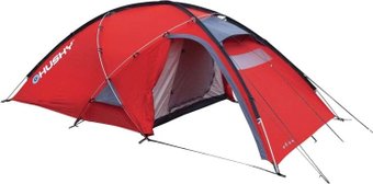Треккинговая палатка Husky Felen 3-4 (красный)