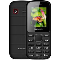 Телефон TeXet TM-130 (черный/красный)