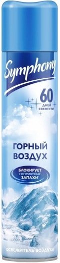 

Освежитель воздуха Symphony Горный воздух, 300 мл