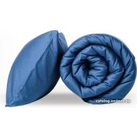 1.5-спальный комплект постельного белья GoodNight Сатин Делюкс 1.5 348380 (синий)