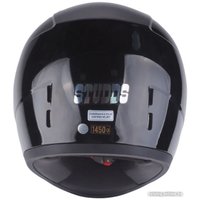 Мотошлем Studds Scorpion Solid (S, черный глянцевый)