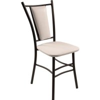 Стул ВВР Марсель (белый крокодил/черный, экокожа)