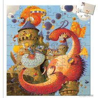 Пазл Djeco Рыцарь и дракон 07256