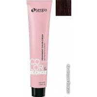 Крем-краска для волос Sergio Professional Color&Blonde 6 темно-русый