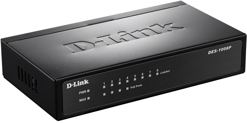 

Неуправляемый коммутатор D-Link DES-1008P/C1A
