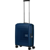 Чемодан-спиннер American Tourister Aerostep Navy Blue 55 см