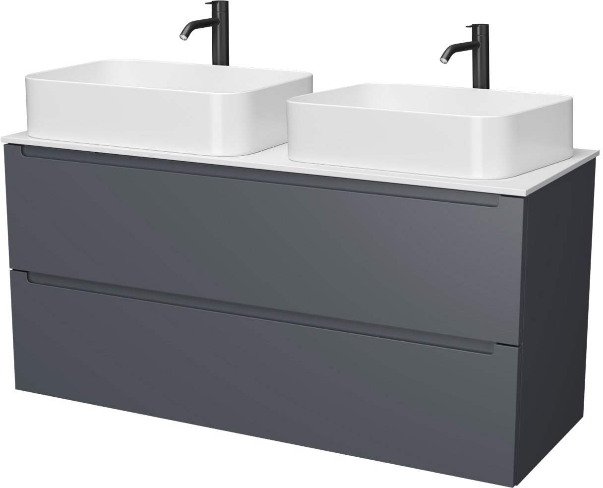 

ЗОВ Тумба под умывальник Дион 120 D120LAFM7015MKV5-KP13W