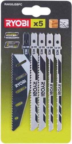Набор пильных полотен Ryobi RAK05JSBFC (5132002697)