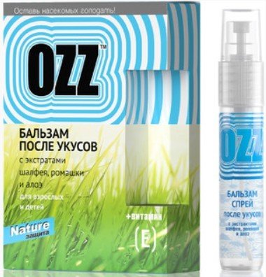 

Бальзам после укусов Ozz 020902 (6 мл)