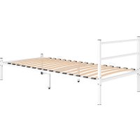 Кровать Князев Мебель Калабрия 1 КЛ1.80.200.Б (белый муар)