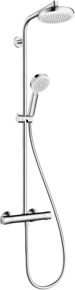 

Душевая система Hansgrohe Crometta 160 1jet Showerpipe (27264400)