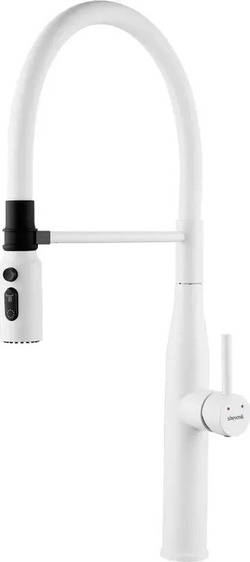 

Смеситель Shevanik S123C-1 (белый)