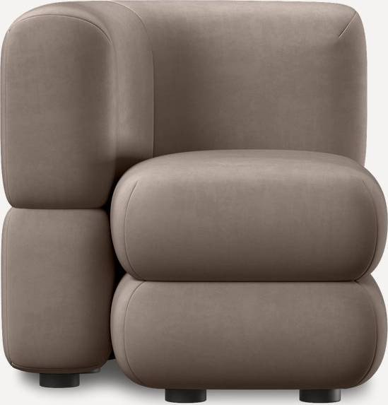 

Интерьерное кресло Divan Brera-13 244687 (Velour Latte)