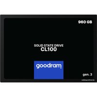 SSD GOODRAM CL100 Gen. 3 960GB SSDPR-CL100-960-G3