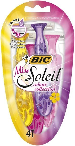 

Бритвенный станок BIC Miss Soleil Colour (4 шт)