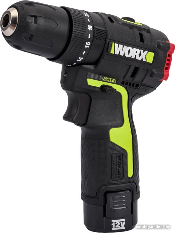 Ударная дрель-шуруповерт Worx Professional WU131X (с 2-мя АКБ, сумка)
