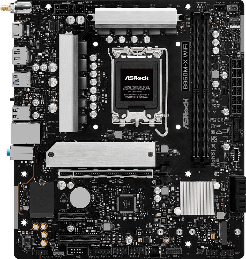 

Материнская плата ASRock B860M-X WiFi