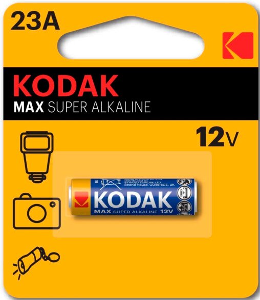 

Батарейка Kodak 23A-1BL MAX SUPER Alkaline K23A-1 30636057/B-RU1