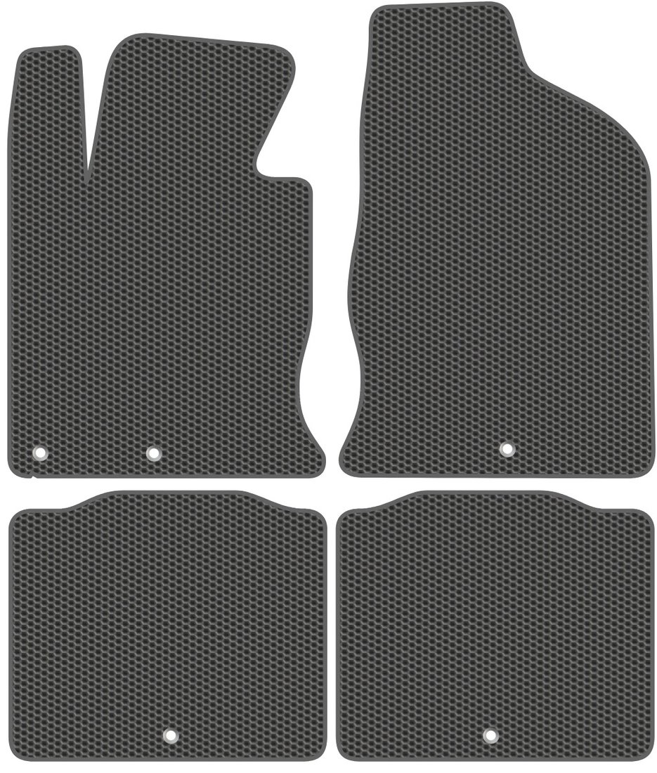 

Комплект ковриков для авто Alicosta Hyundai Grandeur V (седан / HG) 2012 - 2015 (серый)