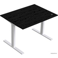 Стол для работы стоя Kulik System E-Desk (черный/белый)