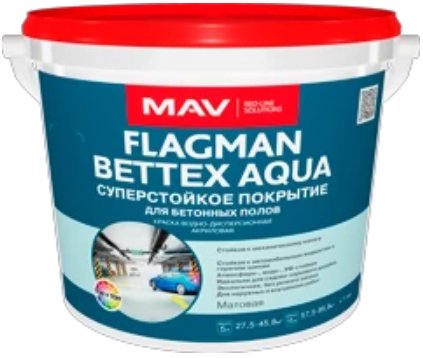 

Краска Flagman Bettex Aqua 11 л (серый матовый)