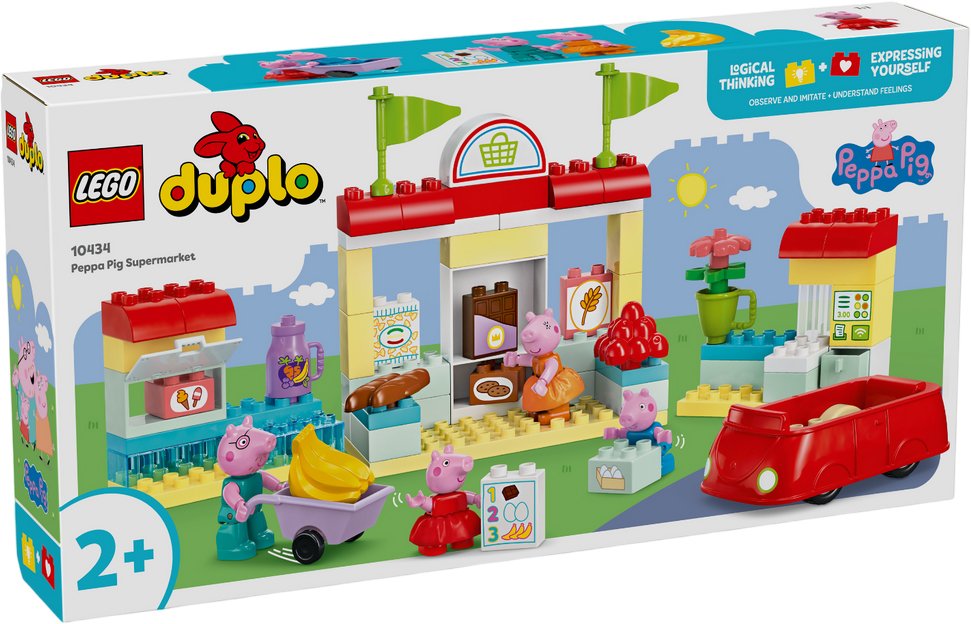 

Конструктор LEGO Duplo 10434 Супермаркет Свинки Пеппы