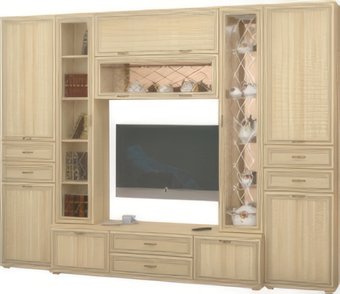 Горка Лером Карина №3 гостиная (ясень асахи)