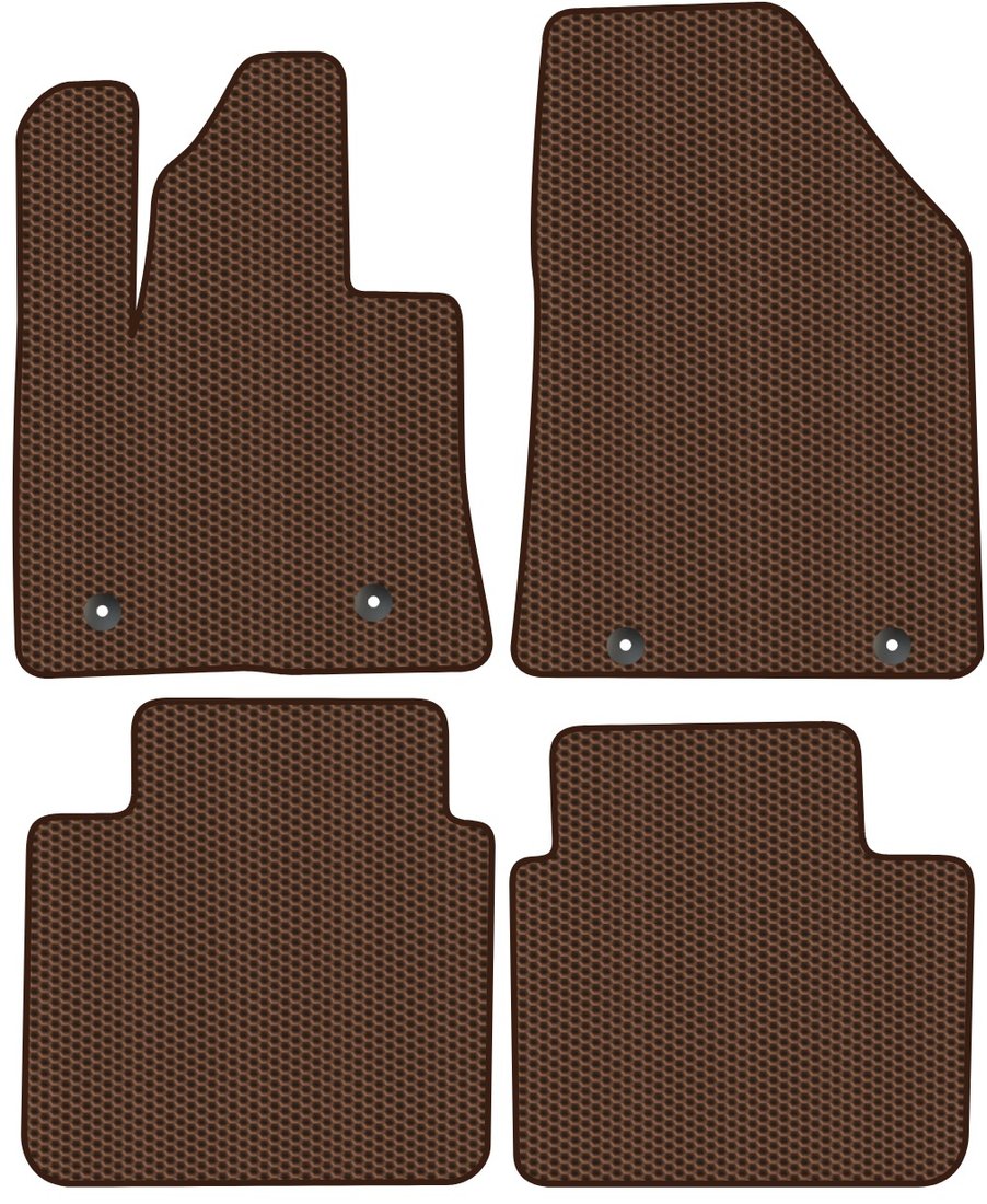 

Комплект ковриков для авто Alicosta Zeekr X I (suv / Электро (4мест)) 2023 - Н.В. (коричневый, сота)