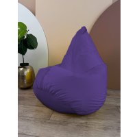 Кресло-мешок Flagman Груша Софт 130x85 XXL GXL.2-11 (сиреневый)