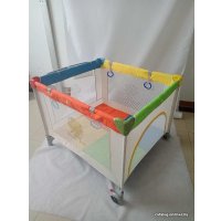 Игровой манеж ForKiddy Quadro plus (маленький лев, бежевый)