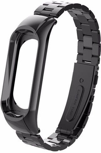 Xiaomi металлический для Mi Band 3 (черный)