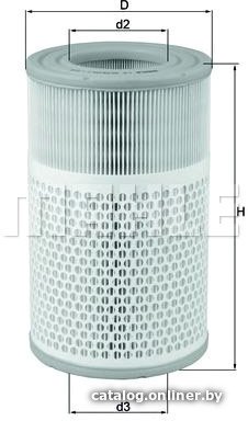 Воздушный фильтр Mahle Knecht LX2079